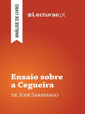 cover image of Ensaio sobre a Cegueira — José Saramago (análise de livro)